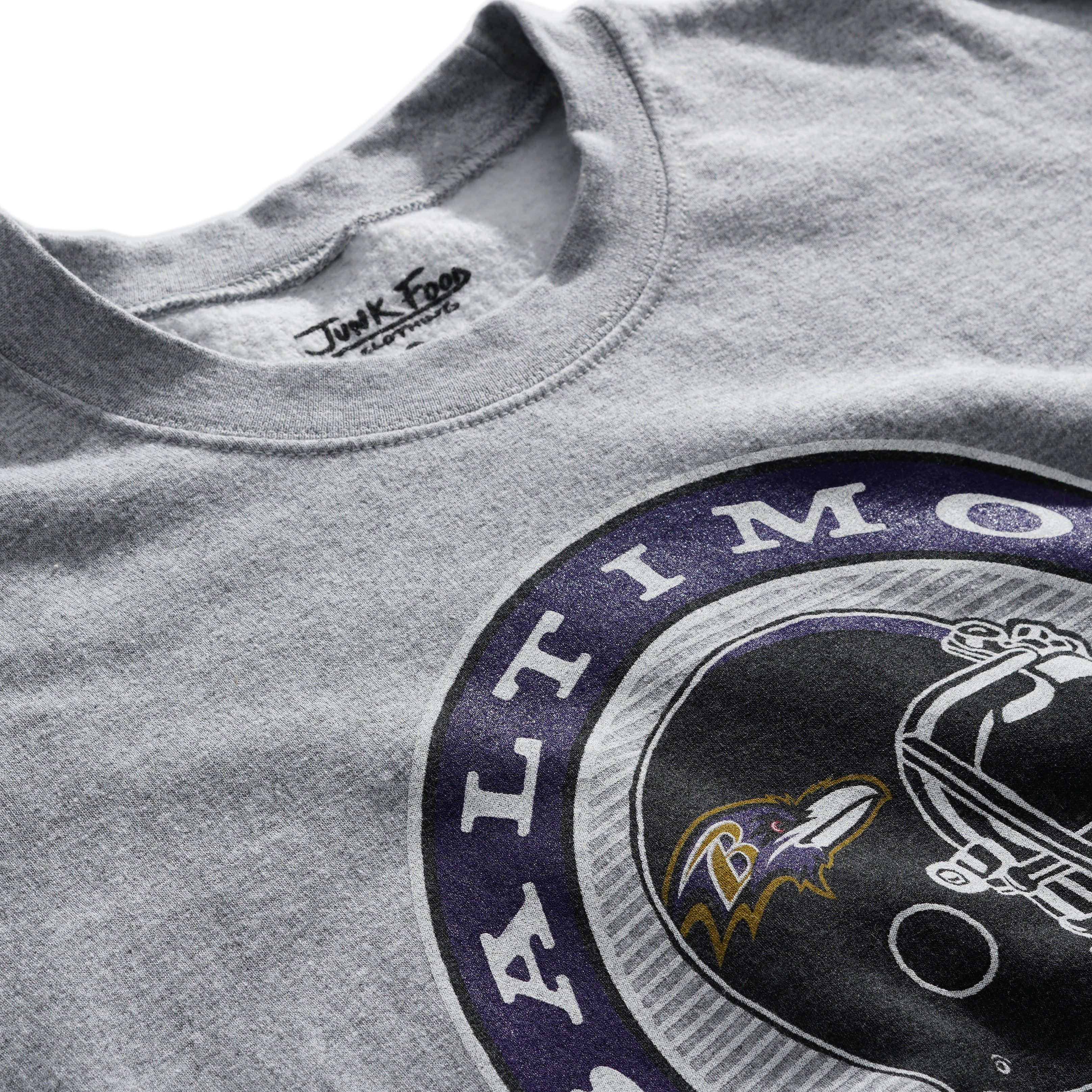 Baltimore Ravens Junk Food Backfield Crewneck - Image 4