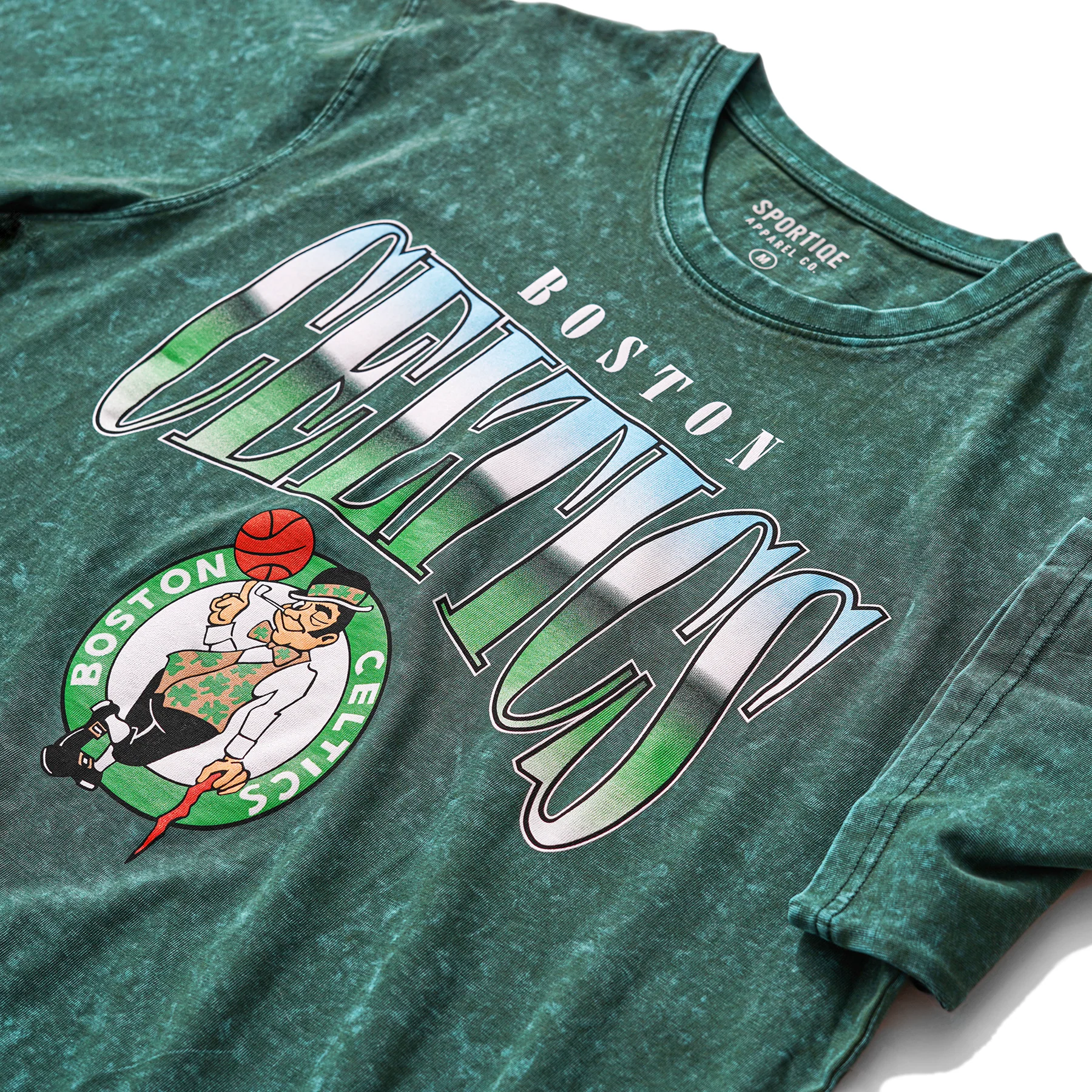 Boston Celtics Fadeaway Sportiqe T-Shirt - Image 3