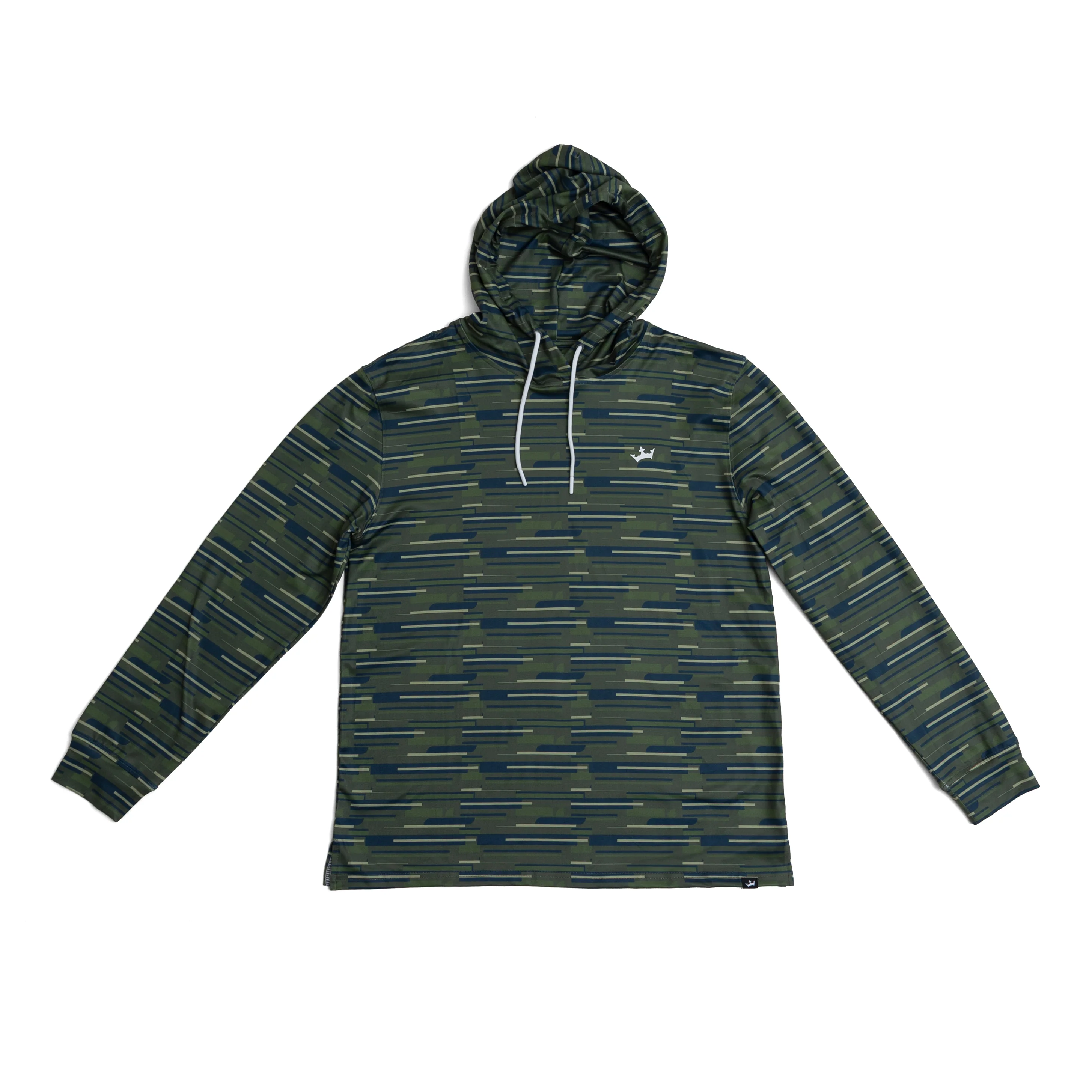 DraftKings Men's Camo Golf Hoodie - Image 3