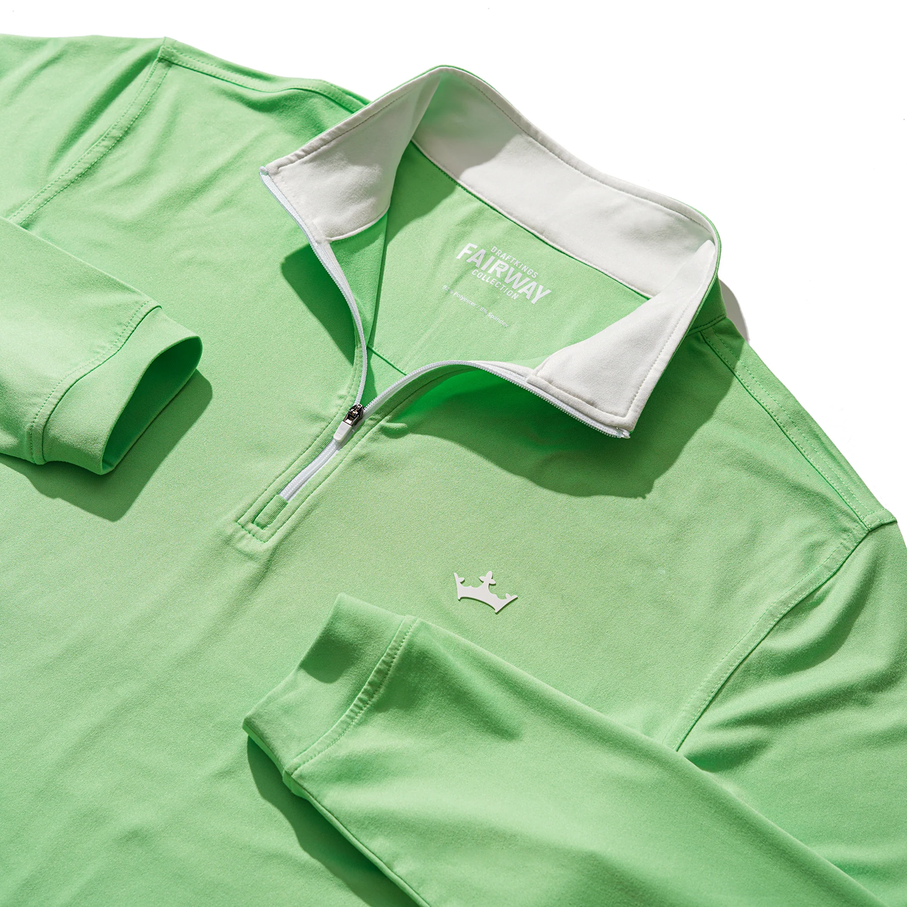 DraftKings Men's Island Green Golf Quarter Zip - Image 3