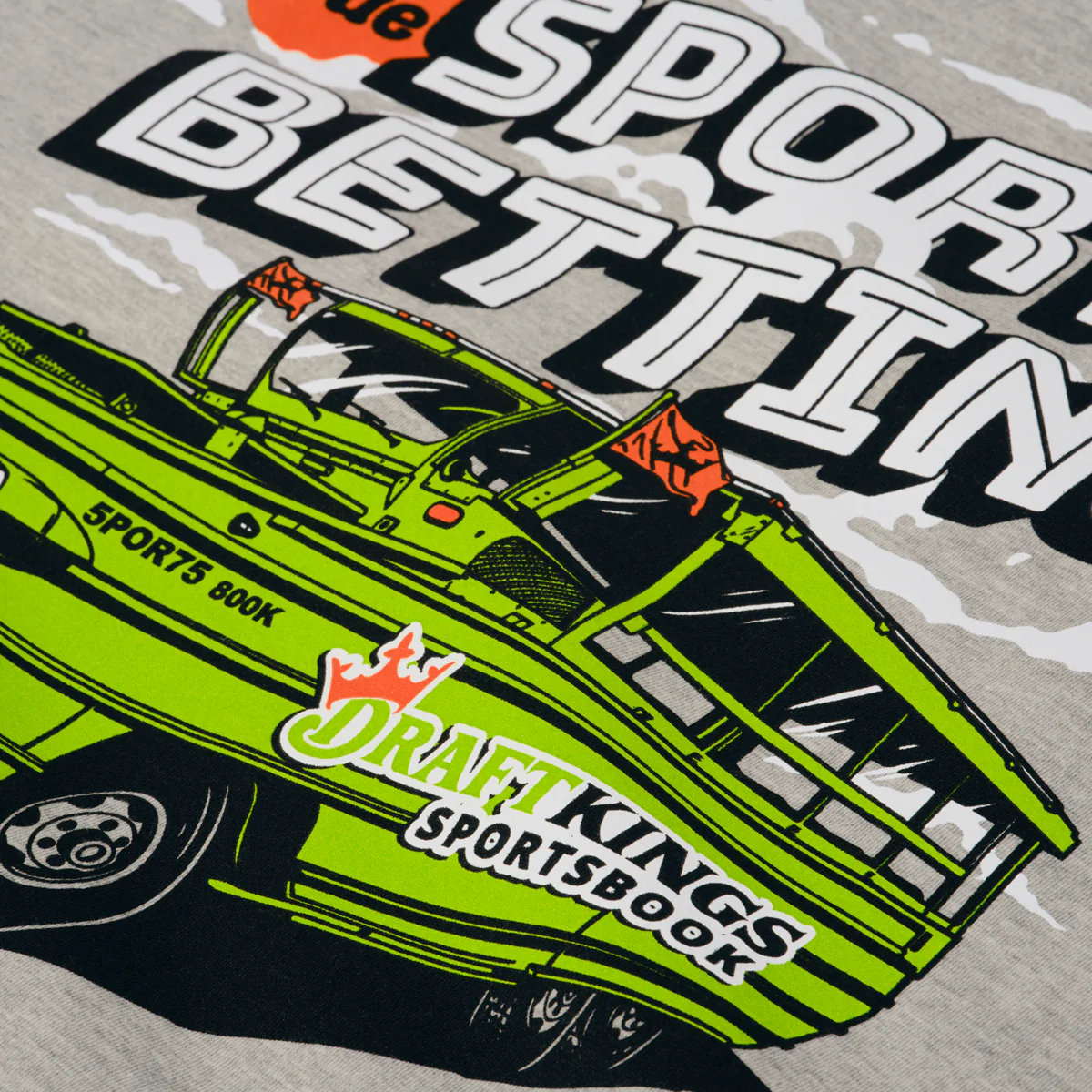 DraftKings Massachusetts Sportsbook T-Shirt - Image 3
