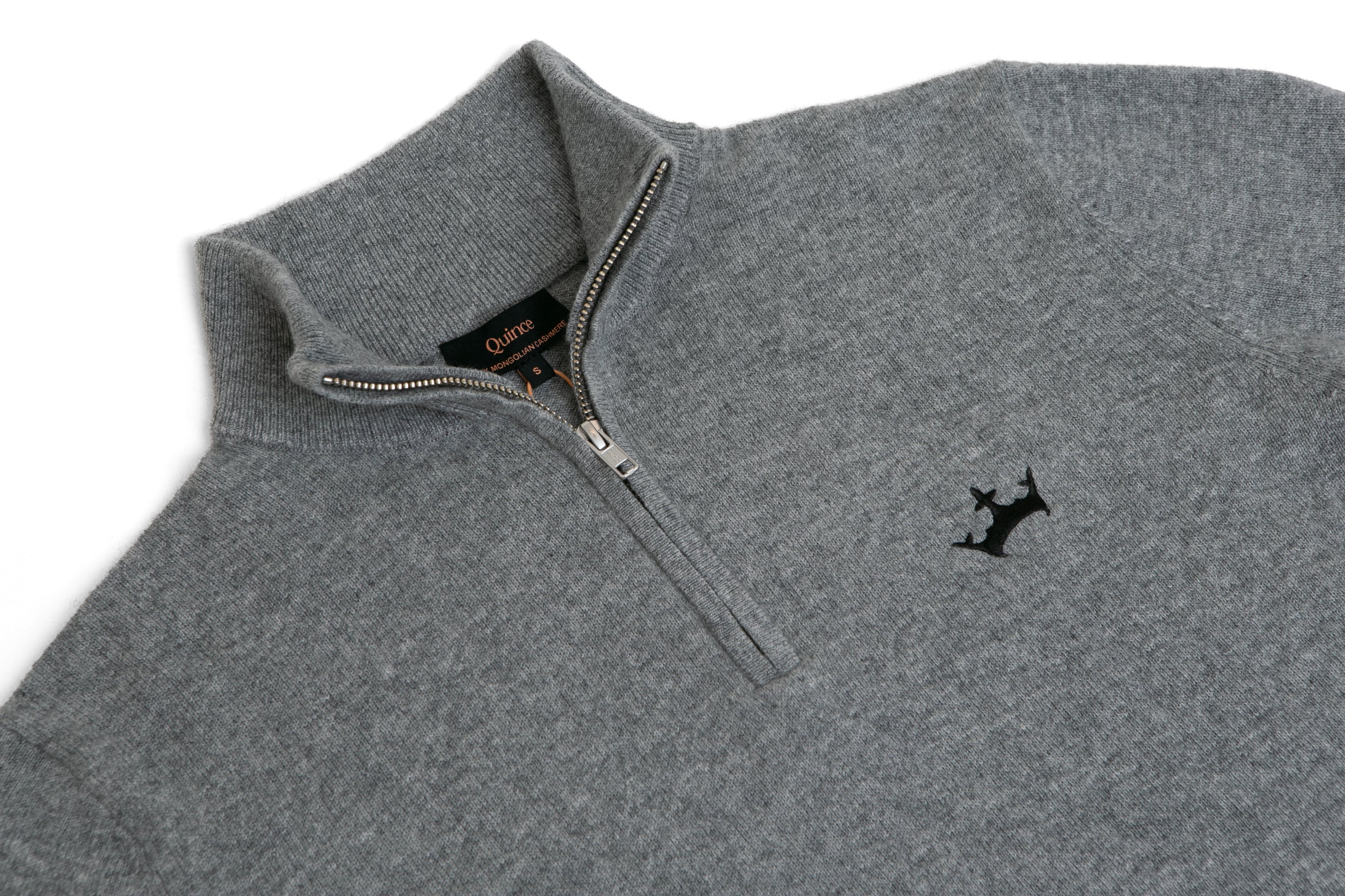 DraftKings x Quince Men's Mongolian Cashmere Quarter Zip - Image 4